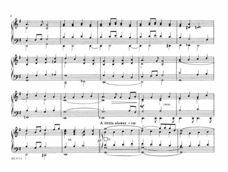 Short Postludes for Organ