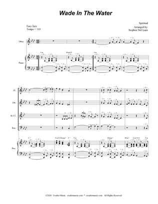 Wade In The Water (for Woodwind Quartet and Piano)