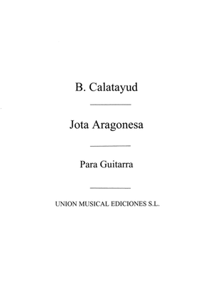 Book cover for Jota Aragonesa