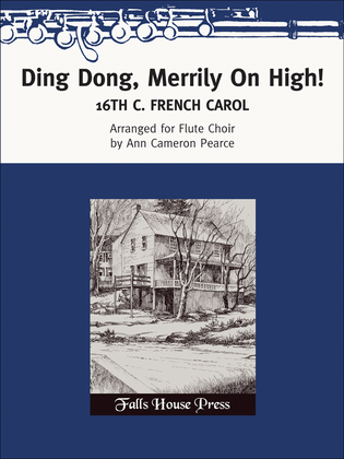 Book cover for Ding Dong, Merrily On High!