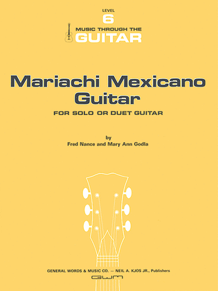 Book cover for Mariachi Mexicano Guitar