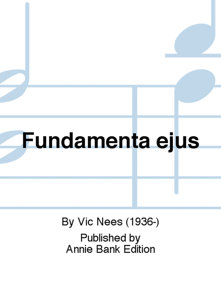 Fundamenta ejus