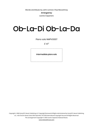 Book cover for Ob-la-di, Ob-la-da