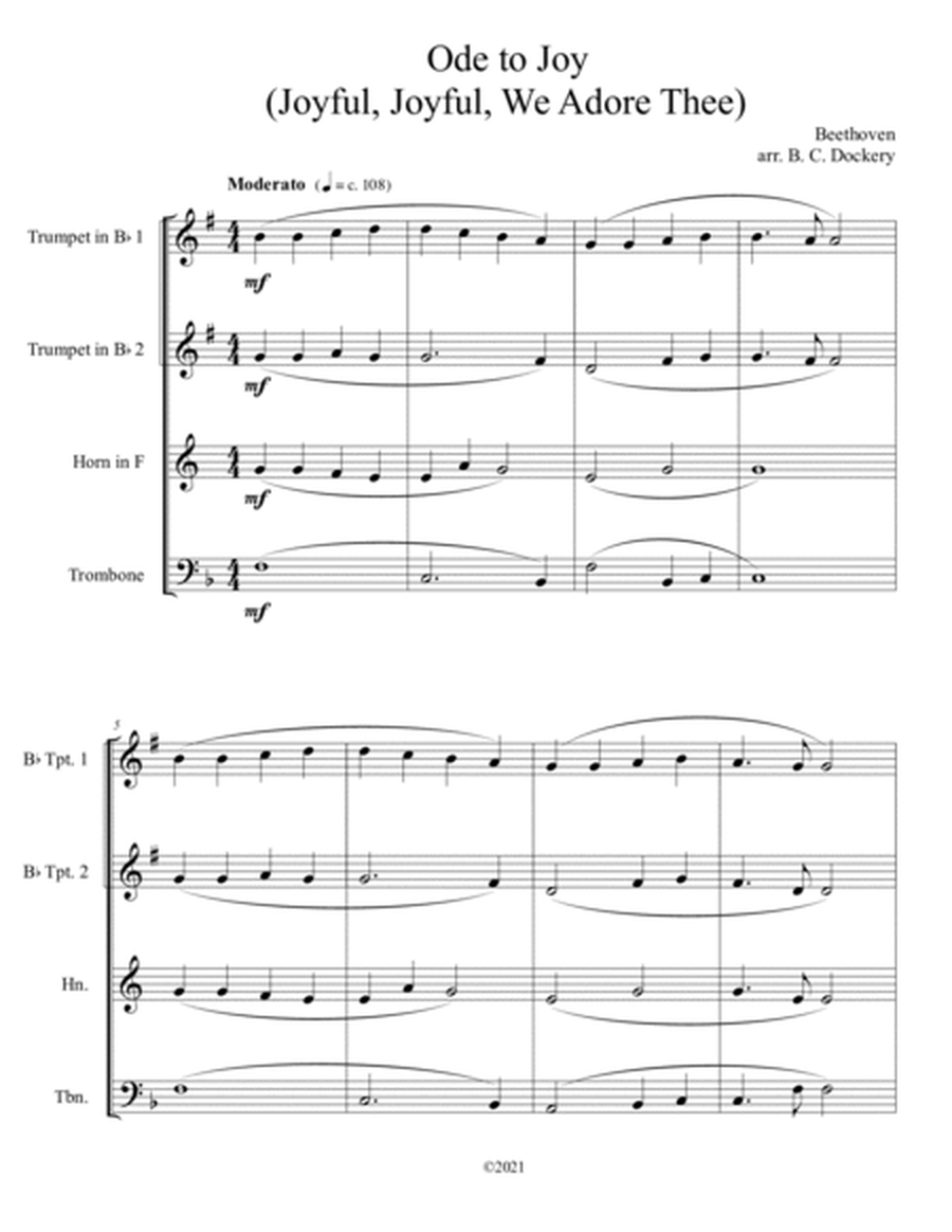 20 Easter Hymns for Brass Quartet: Vols. 1 & 2 image number null