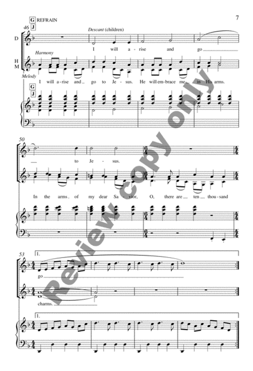 Three Folk Hymns (Complete Piano/Choral Score) image number null