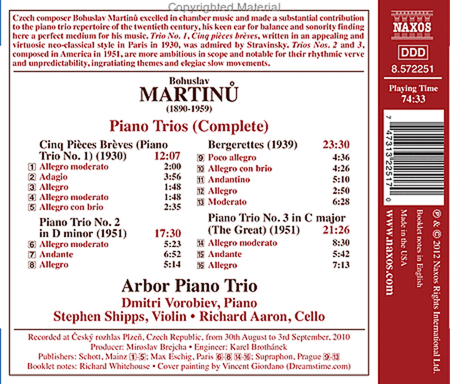 Complete Piano Trios image number null