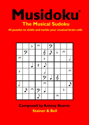 Book cover for Musidoku. Opus 1. Puzzle Book