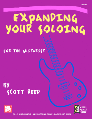 Book cover for Expanding Your Soloing for the Guitarist