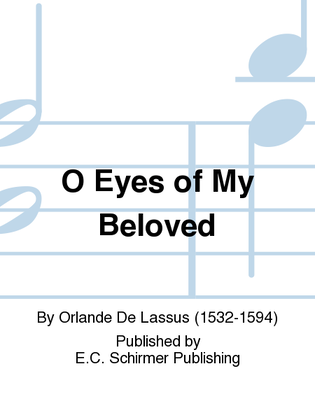 Book cover for O Eyes of My Beloved (O occhi, manza mia)