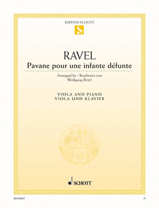 Book cover for Pavane pour une infante défunte