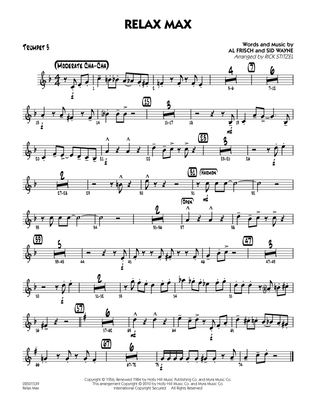 Book cover for Relax Max (arr. Rick Stitzel) - Trumpet 3