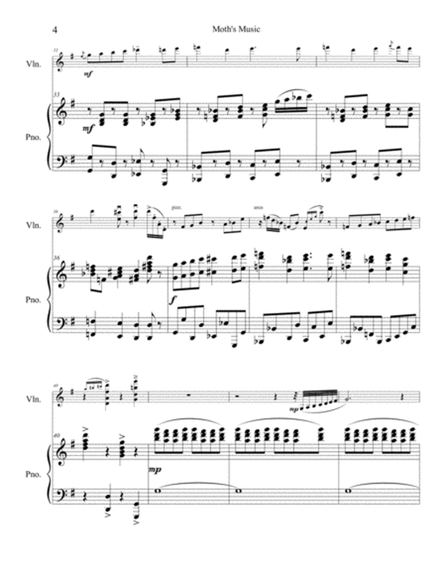 Moth Theme for Solo Violin and Piano image number null