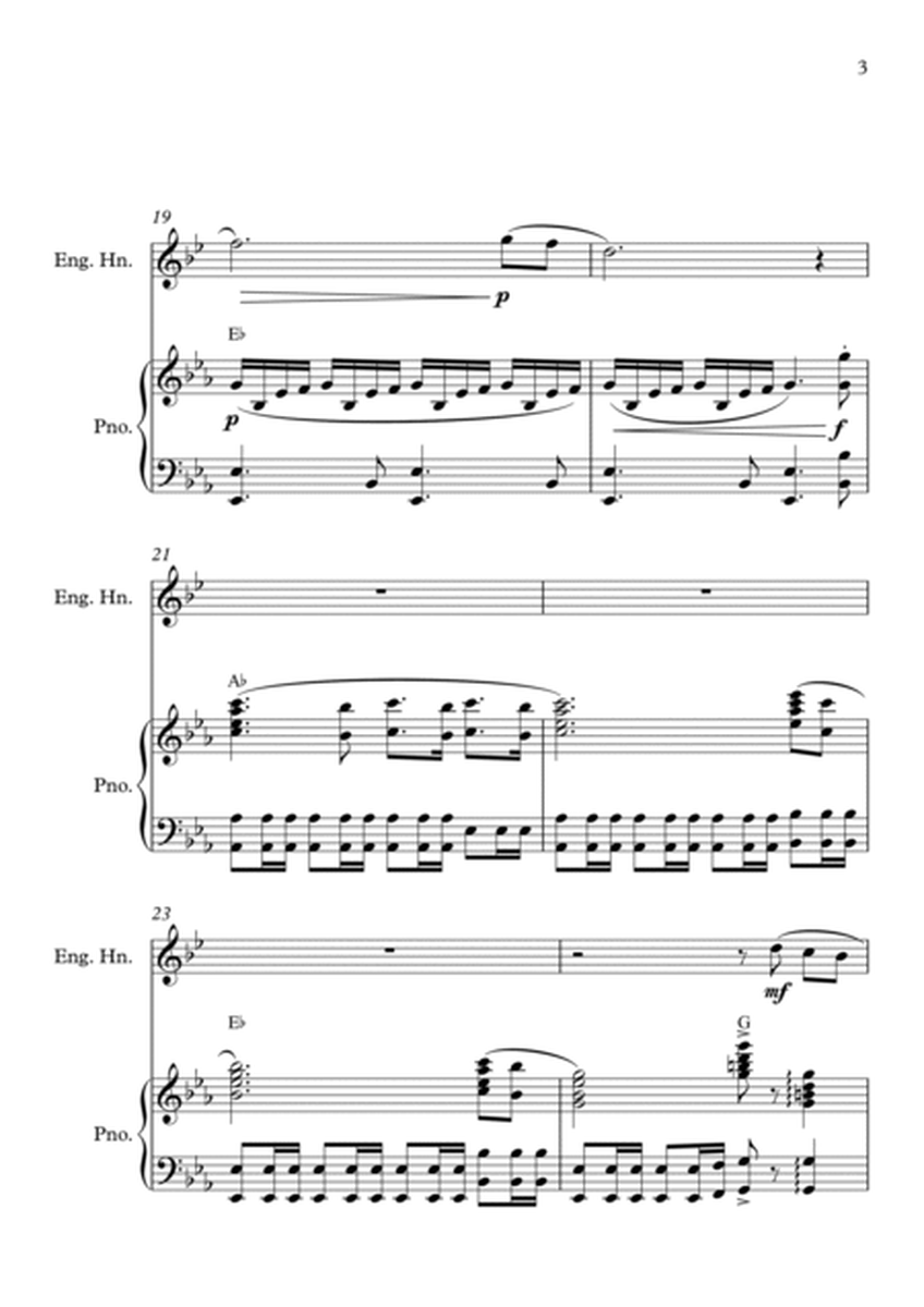 El Cóndor Pasa English Horn and Piano image number null