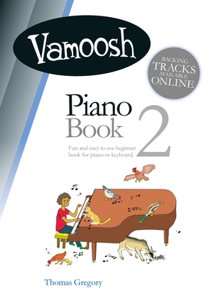 Book cover for Vamoosh Piano Book 2