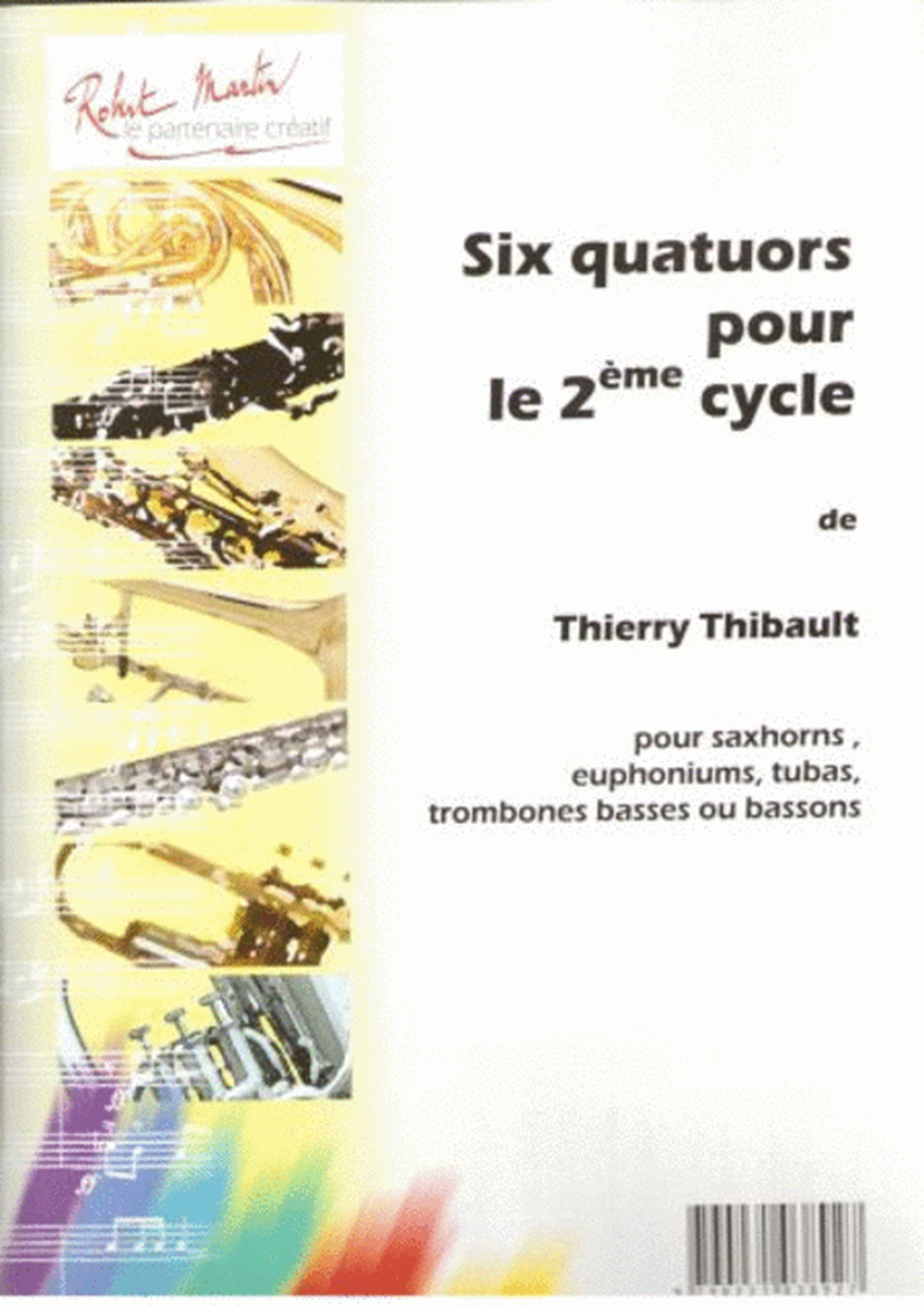 6 quatuors pour 2e cycle