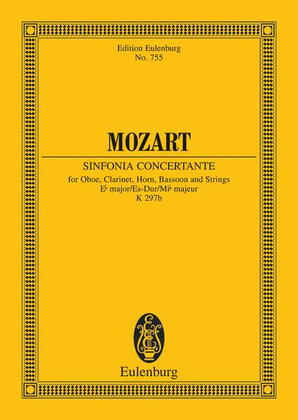 Book cover for Sinfonia concertante Eb major