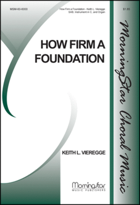 Book cover for How Firm a Foundation