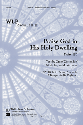 Book cover for Praise God In His Holy Dwelling-Westendorf/Vermulst