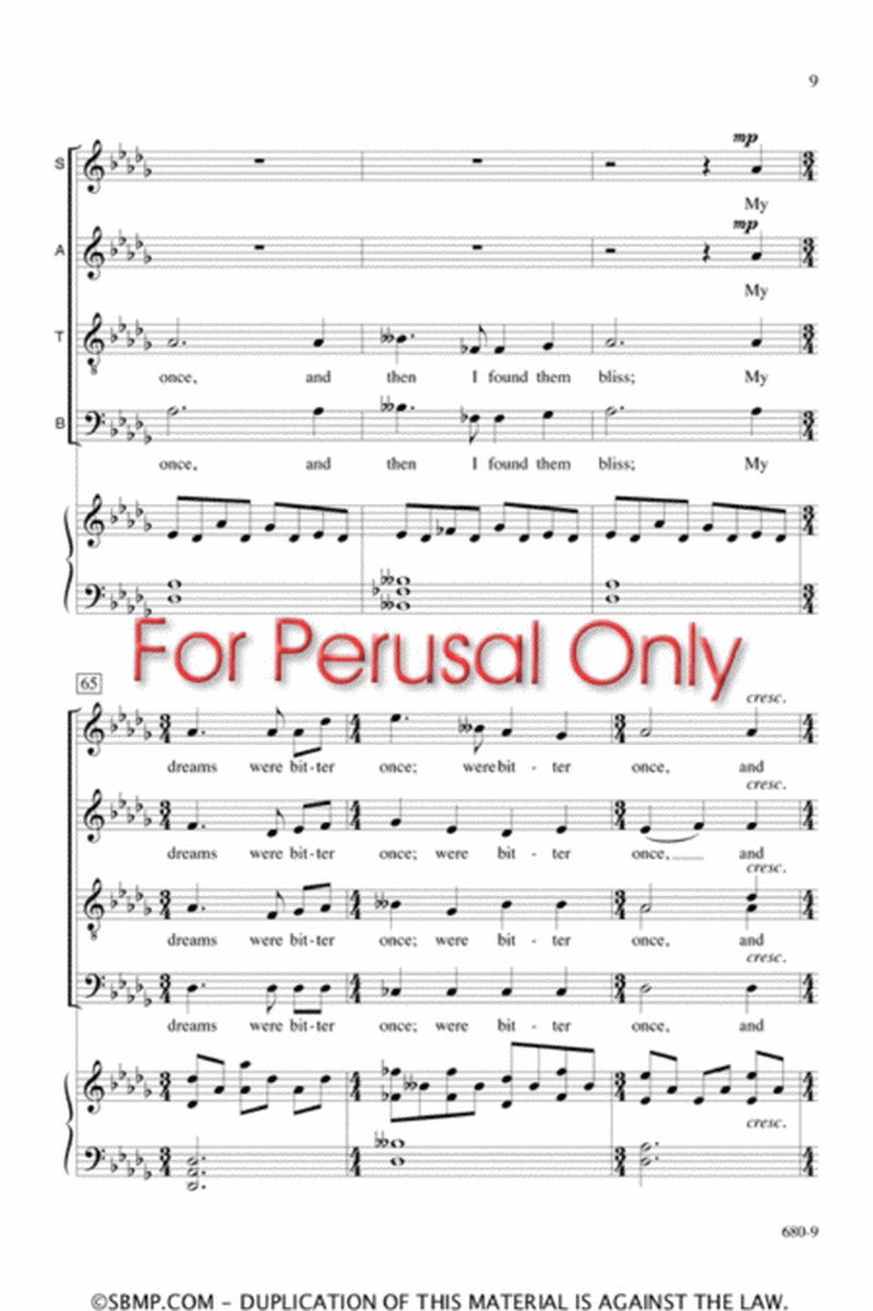 Fill My Life with Spring - SATB Octavo image number null