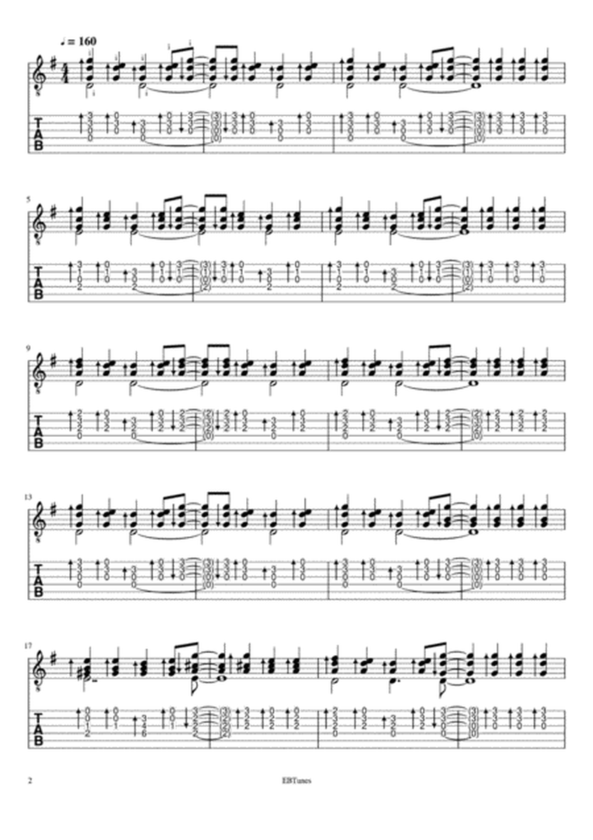 Rock And Roll - Sheet Music + TAB image number null