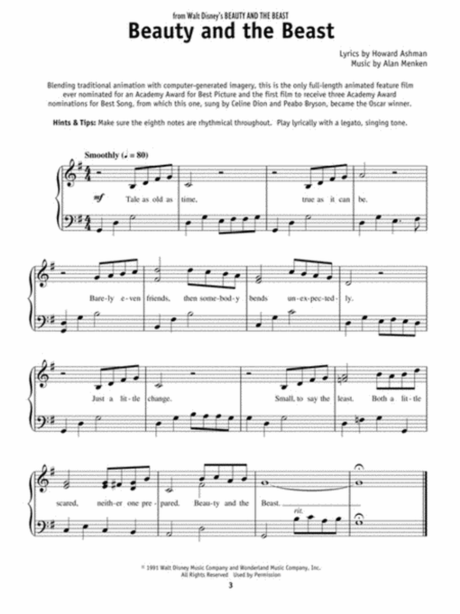 Really Easy Piano – Disney