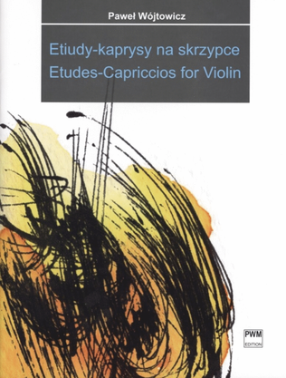 Book cover for Etudes Capriccios For Violin
