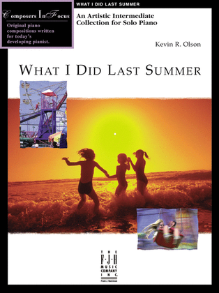 Book cover for What I Did Last Summer