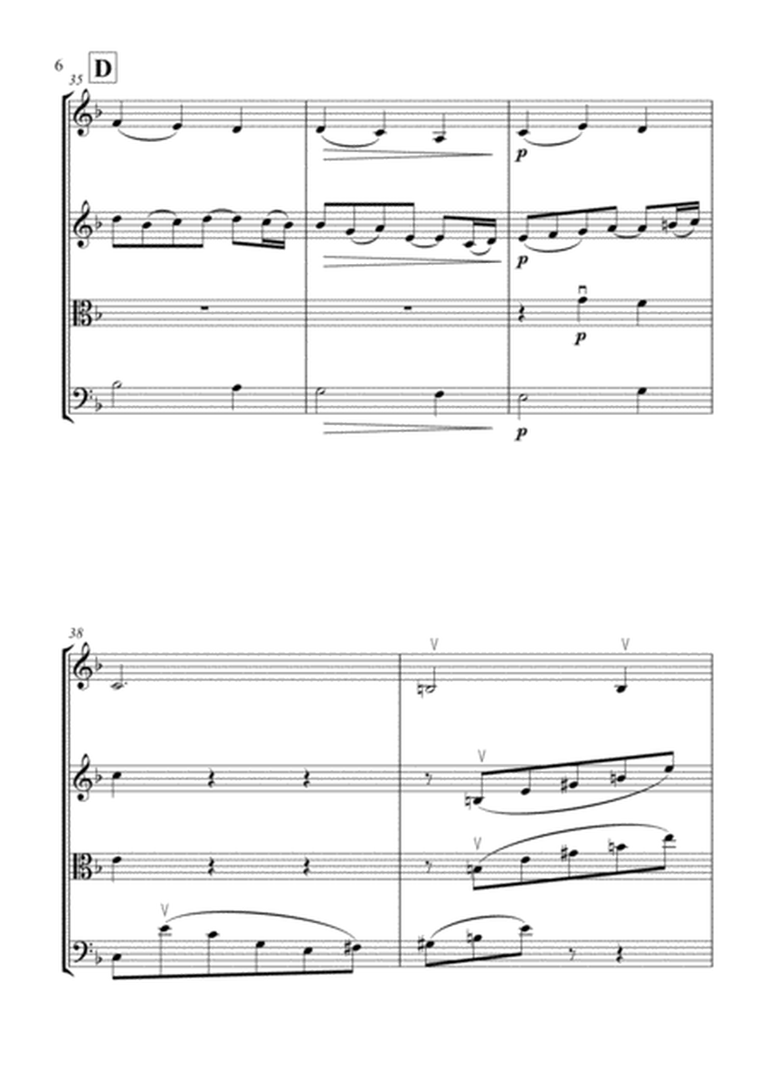 Faure: Agnus Dei from Requiem Opus 48 for String Quartet - Score and Parts