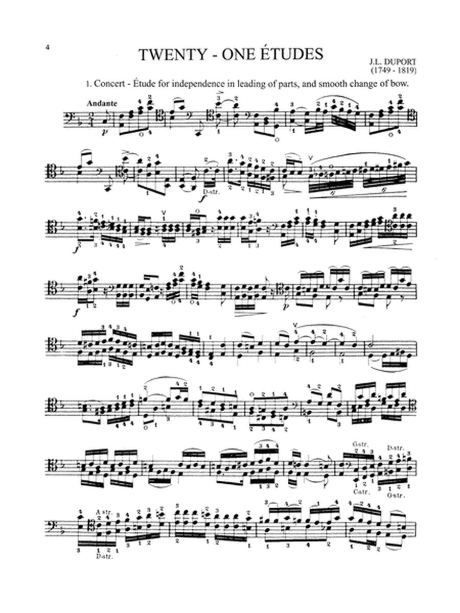 Twenty-one Etudes