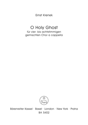 O Holy Ghost, Op. 186a