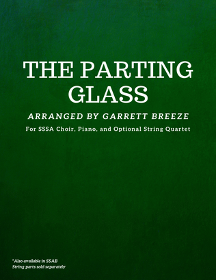 Book cover for The Parting Glass (SSA)