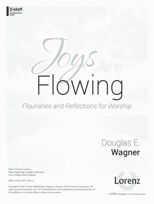 Book cover for Joys Are Flowing (Digital Delivery)
