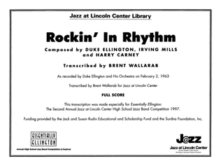 Book cover for Rockin' in Rhythm: Score