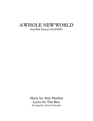 Book cover for A Whole New World