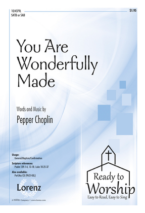 Book cover for You Are Wonderfully Made