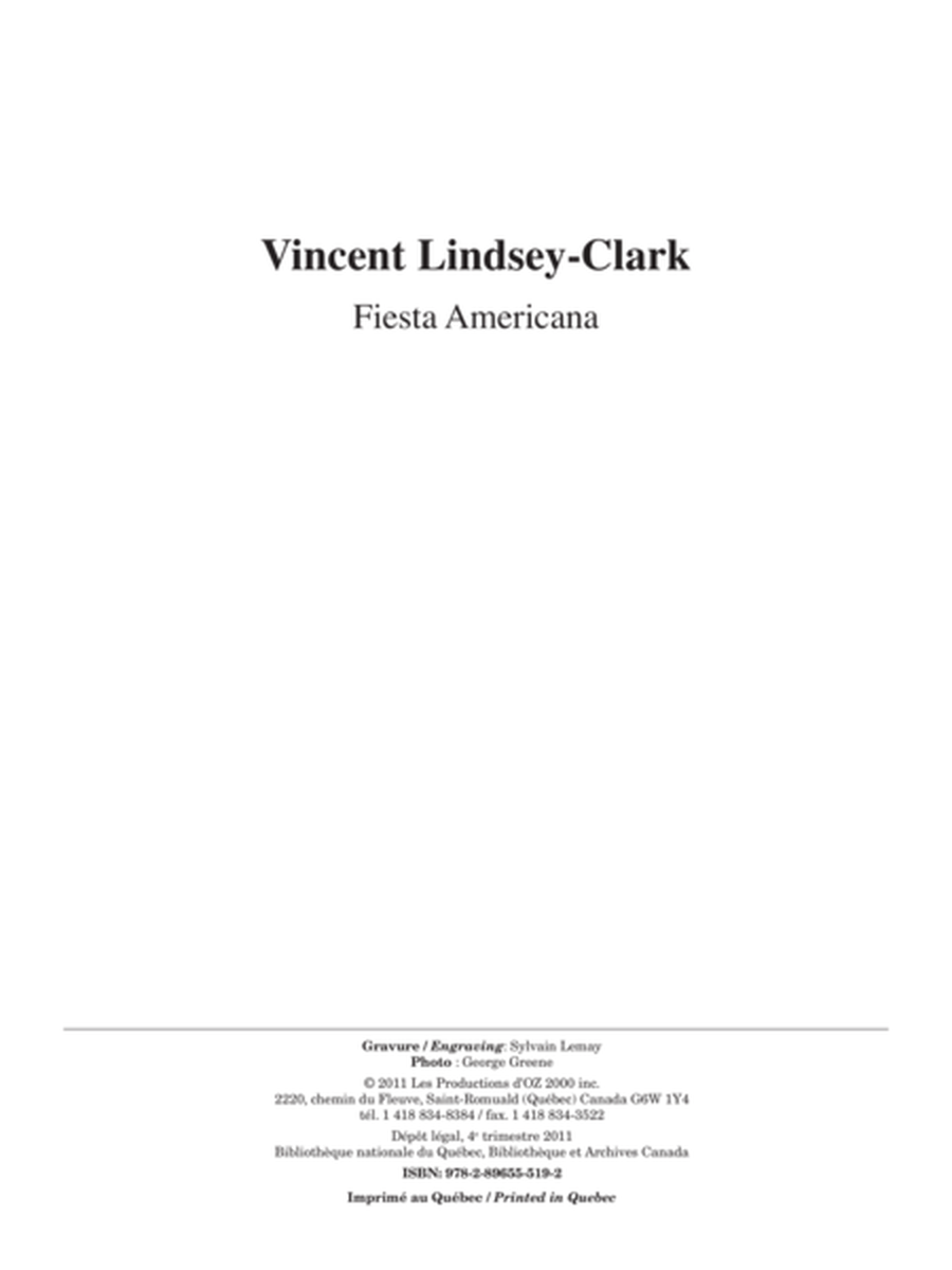 Fiesta Americana by Vincent Lindsey-Clark Classical Guitar - Digital Sheet Music