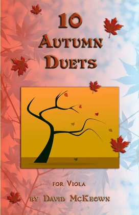 10 Autumn Duets for Viola