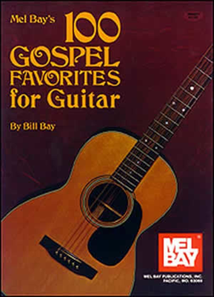 Book cover for 100 Gospel Favorites for Guitar