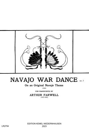 Book cover for Navajo war dance no. 3