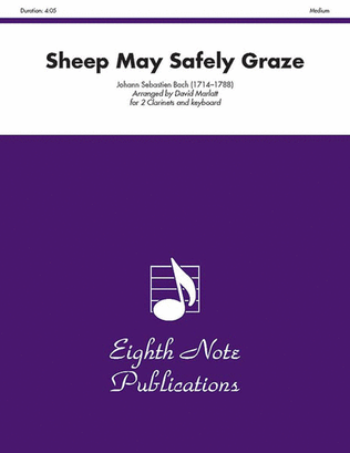 Book cover for Sheep May Safely Graze