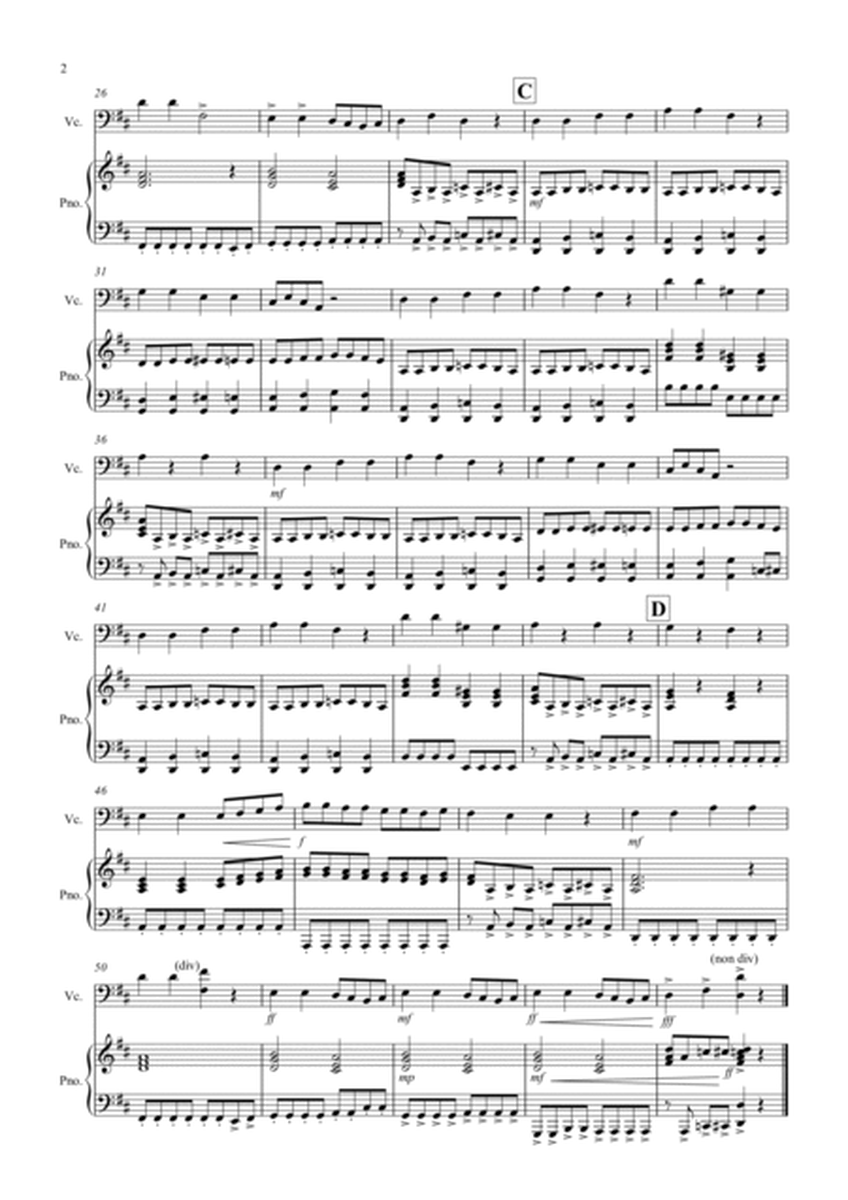 Haydn Rocks! for Cello and Piano image number null