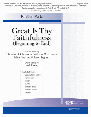 Book cover for Great Is Thy Faithfulness (Beginning to End)