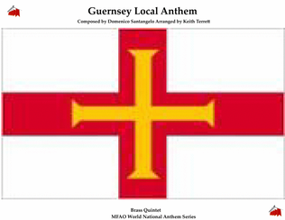 Book cover for Guernsey Local Anthem (Sarnia Cherie) for Brass Quintet & Percussion