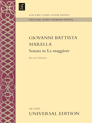 Book cover for Sonata in La Maggiore