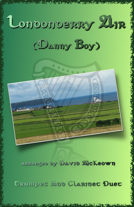 Book cover for Londonderry Air, (Danny Boy), for Trumpet and Clarinet Duet