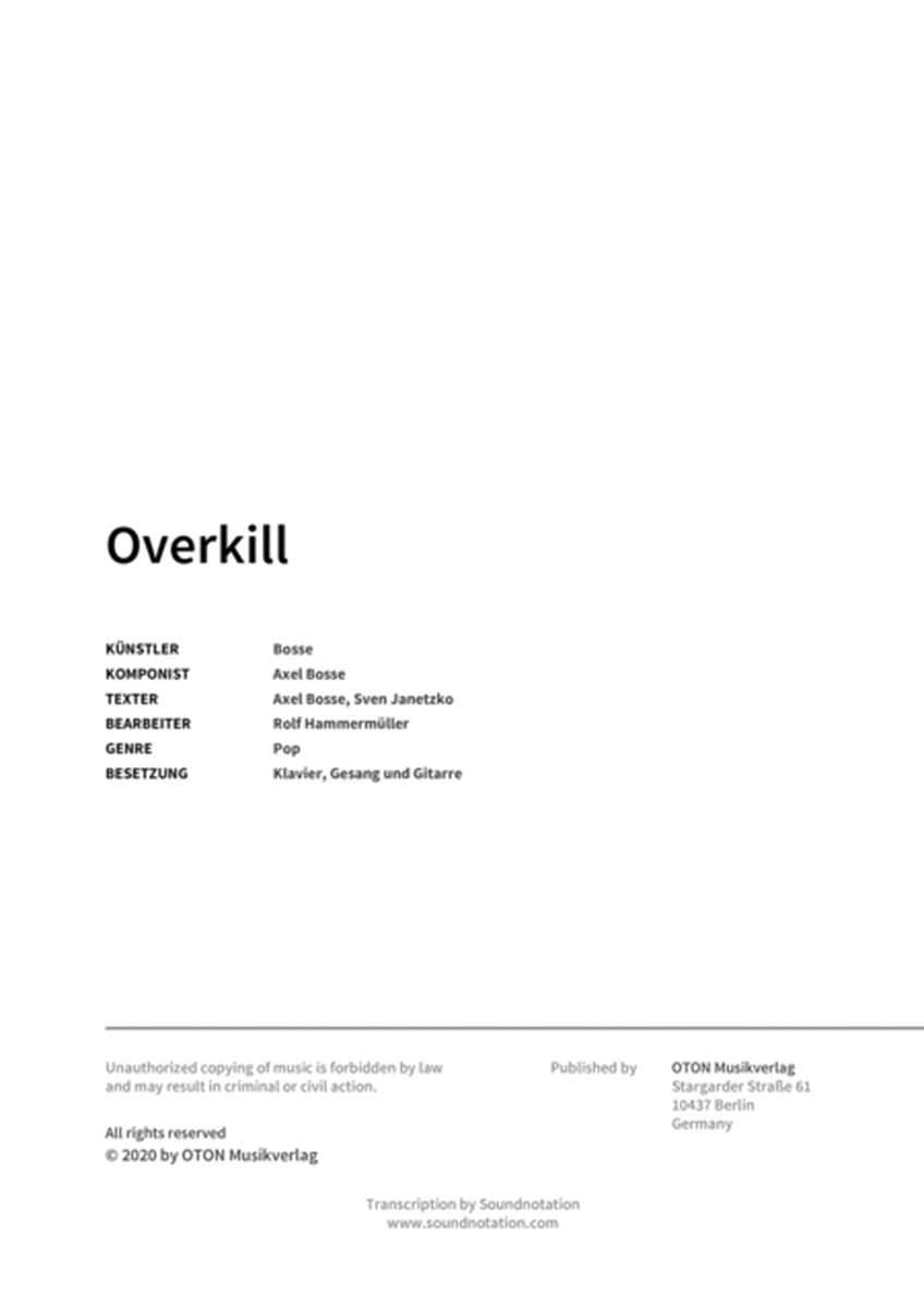 Overkill image number null