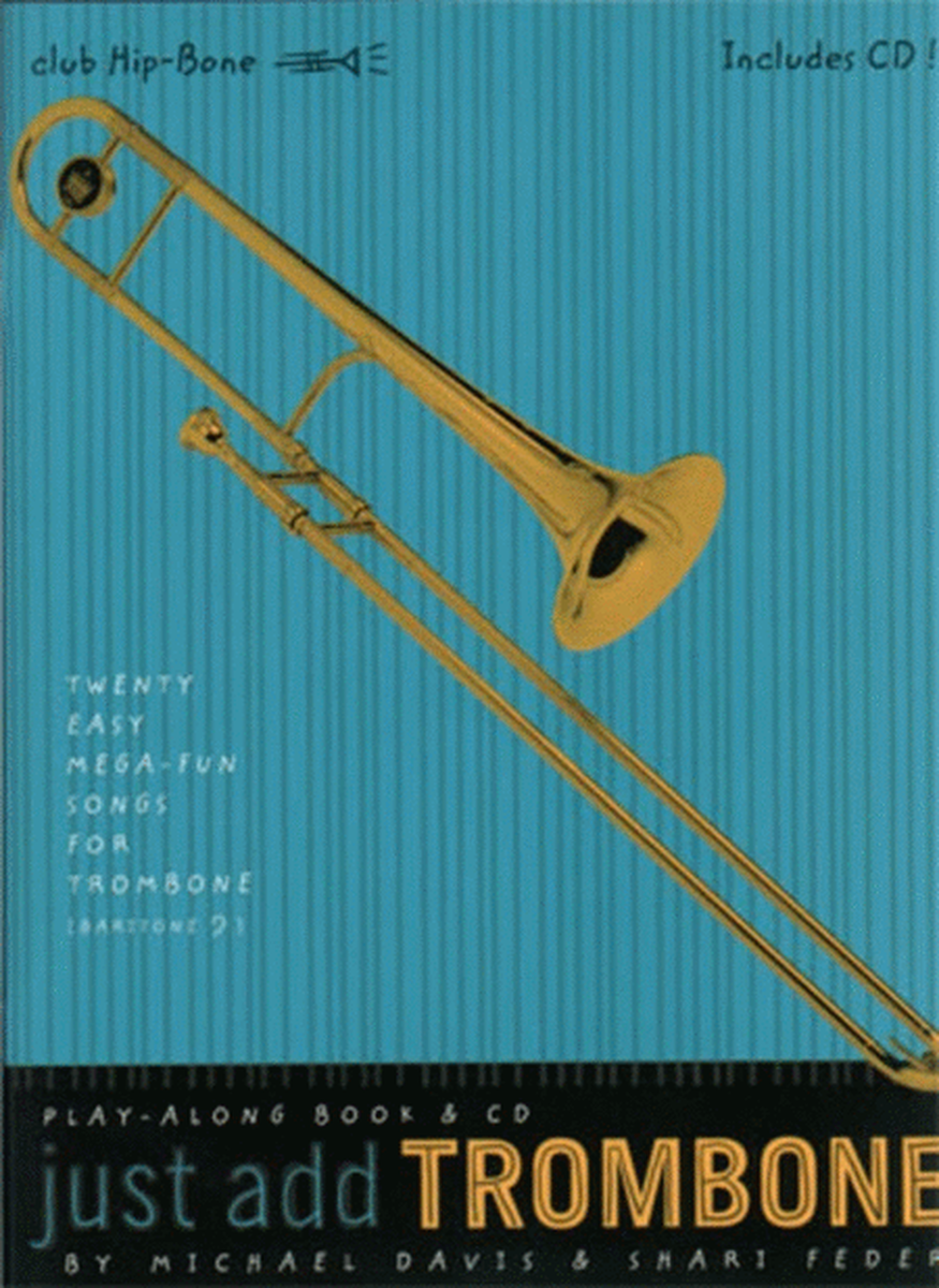 Just Add Trombone Book/CD