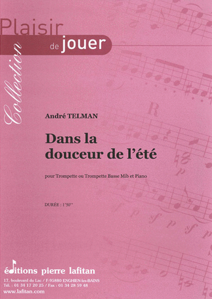 Book cover for Dans la Douceur de L'Été