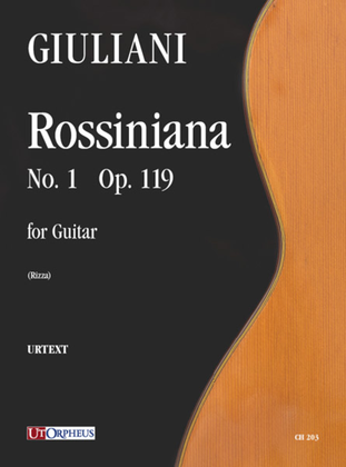 Book cover for Rossiniana No. 1 Op. 119