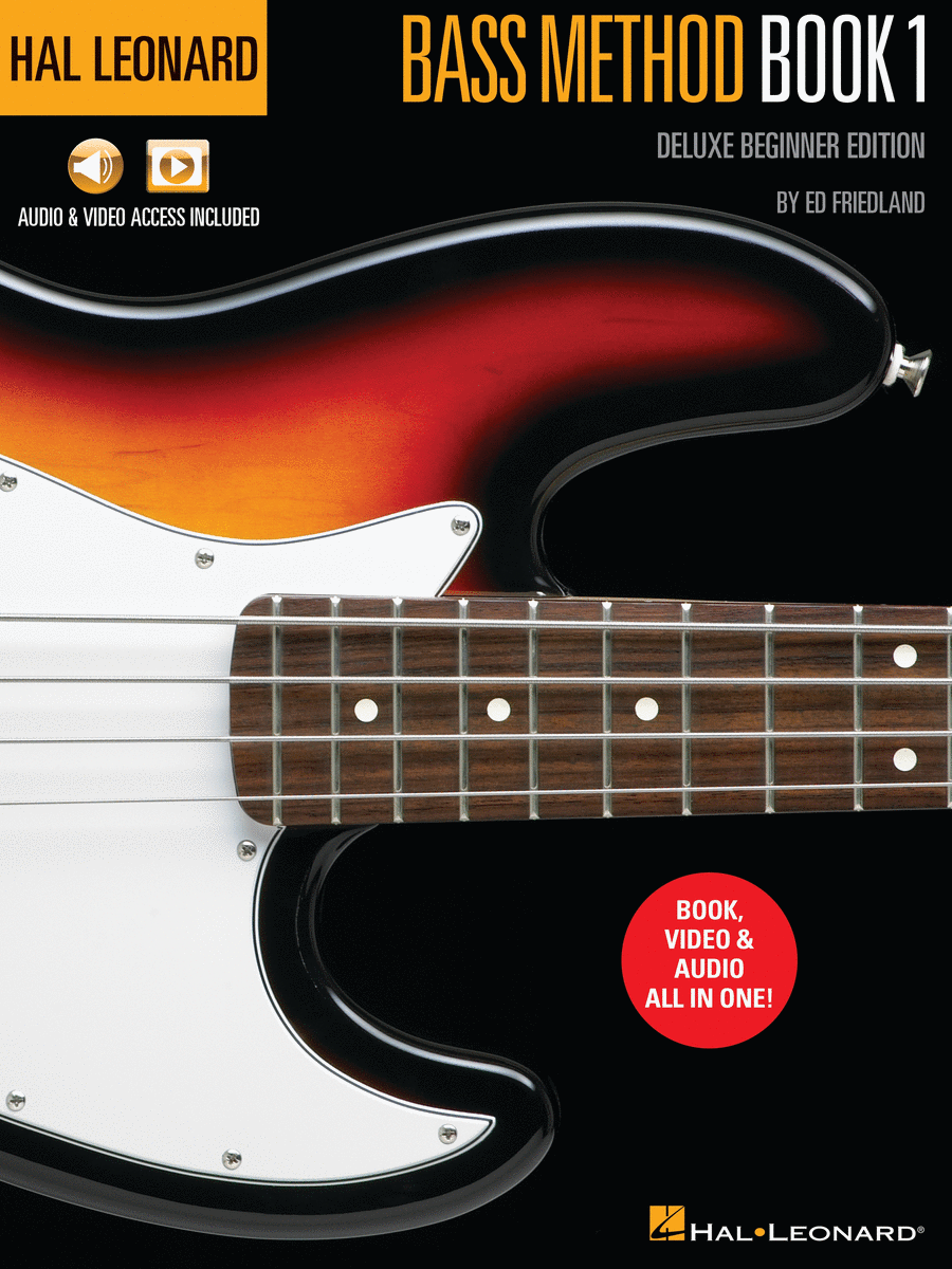 Hal Leonard Bass Method Book 1 - Deluxe Beginner Edition